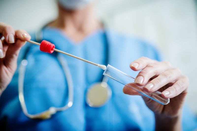 Doctor With Flu Sample