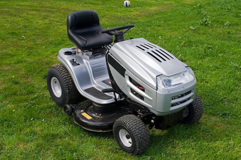 Lawn Mower, Riding Mower, Lawn, Yard