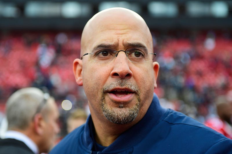 Penn State University Football Coach James Franklin