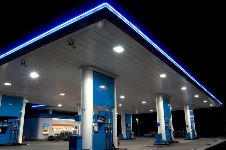 Convenience Store, Gas Station