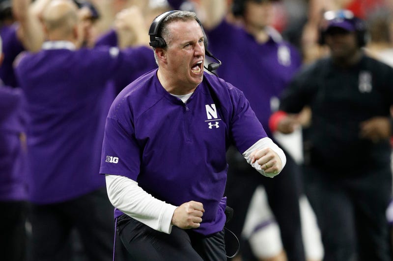 Northwestern coach Pat Fitzgerald
