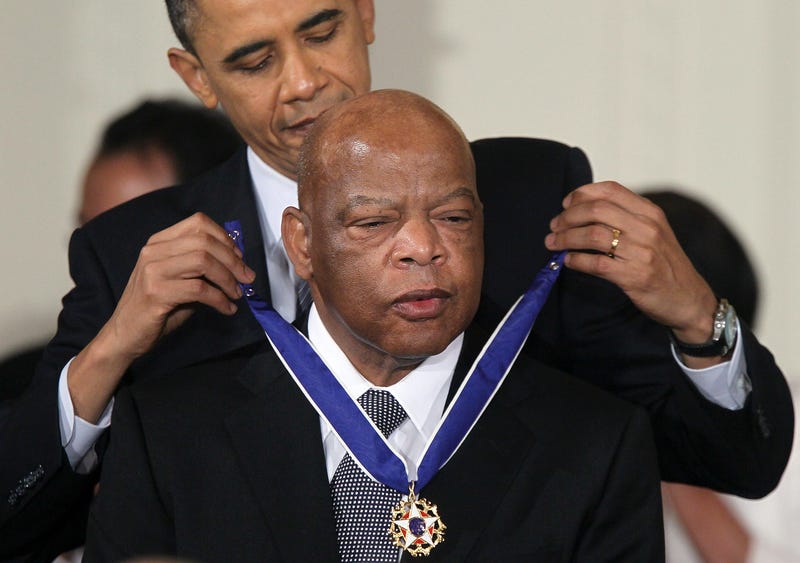 President Barack Obama honors U.S. Rep. John Lewis with Medal of Freedom