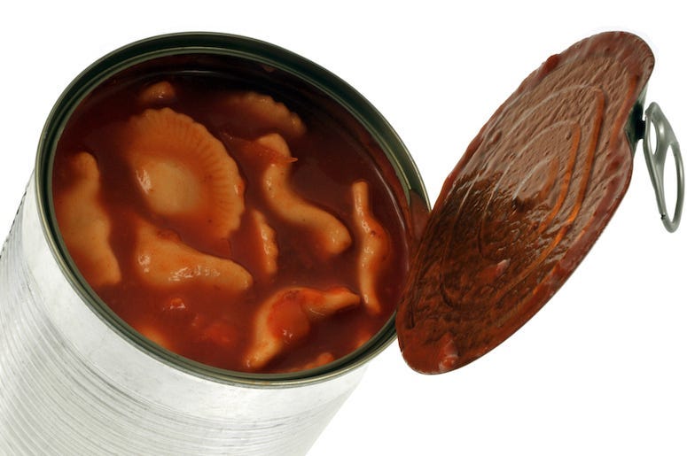 Ravioli, Can, Food, Pasta, Tomato Sauce