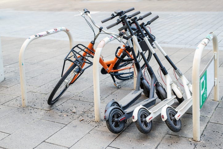 E-scooters