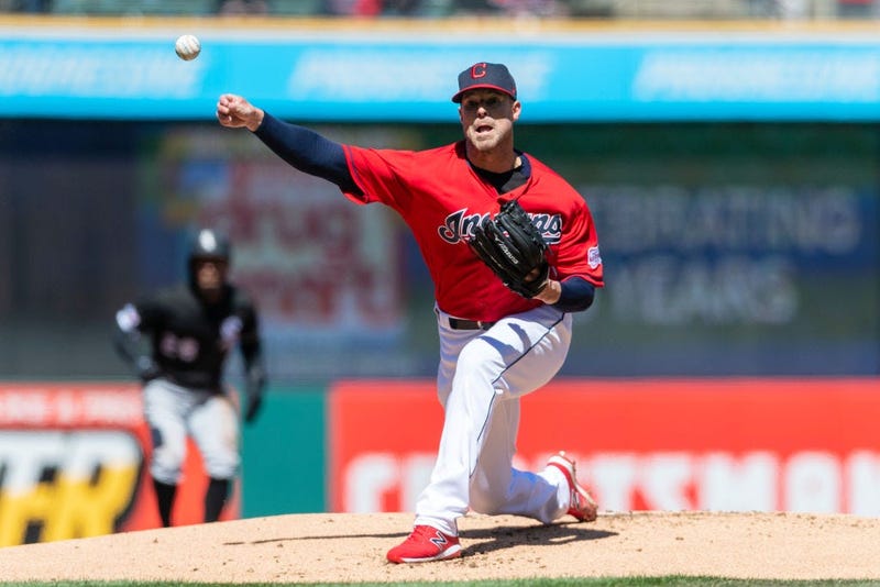 CLEVELAND, OH - APRIL 03: Starting pitcher Corey Kluber #28 of the Cleveland Indians pitches during the first inning against the Chicago White Sox at Progressive Field on April 3, 2019 in Cleveland, Ohio. (Photo by Jason Miller/Getty Images)