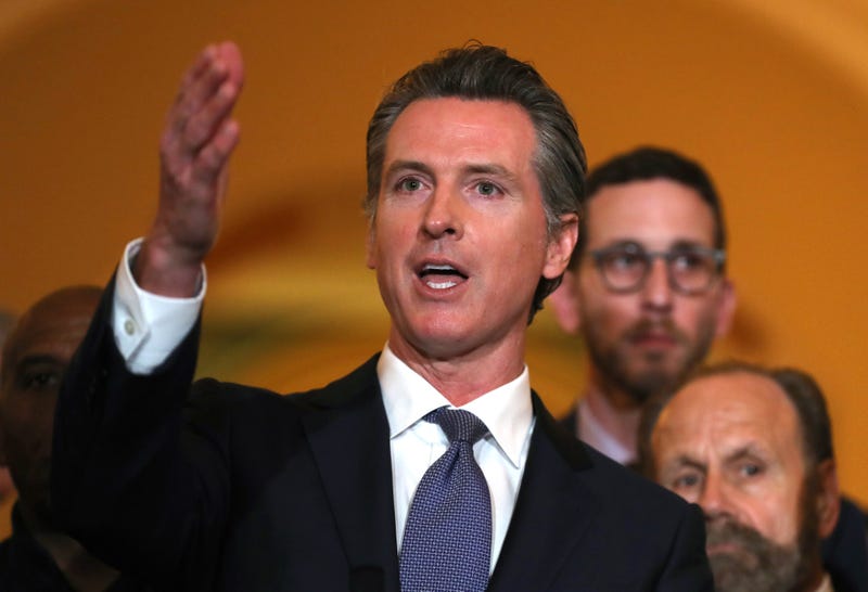 California Gov. Gavin Newsom speaks during a news conference at the California State Capitol on March 13, 2019 in Sacramento, California.