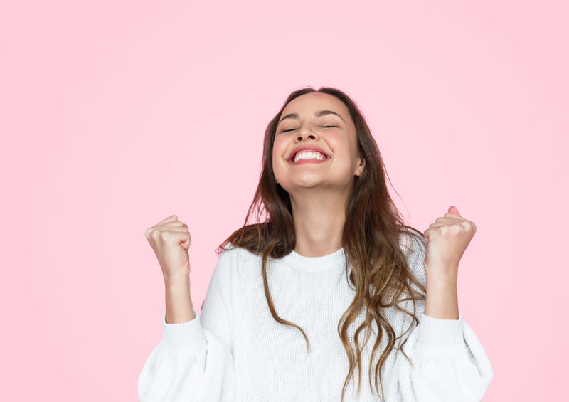 Excited Woman