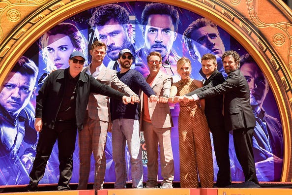 Cast of Avengers: Endgame