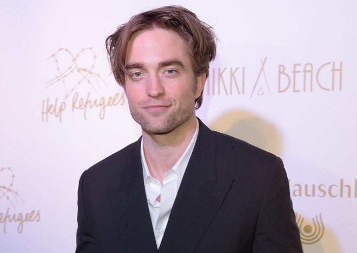 CANNES, FRANCE - MAY 19: Robert Pattinson attends the HFPA & Participant Media Honour Help Refugees' during the 72nd annual Cannes Film Festival on May 19, 2019 in Cannes, France.