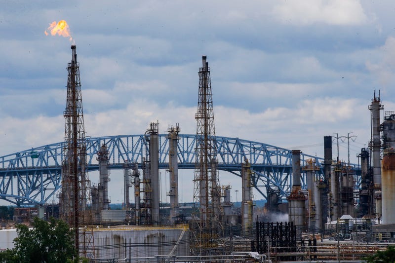 Refinery fire