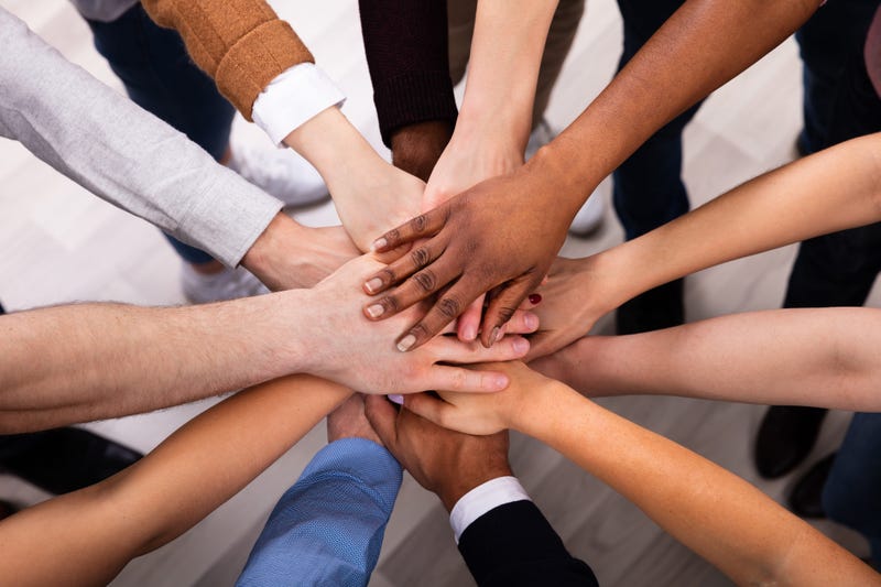 Community hands