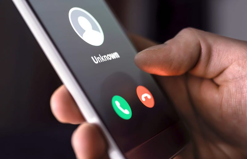 Unknown caller on iPhone