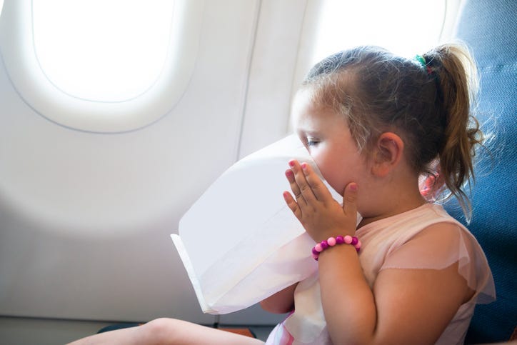 Sick Kid on a Plane