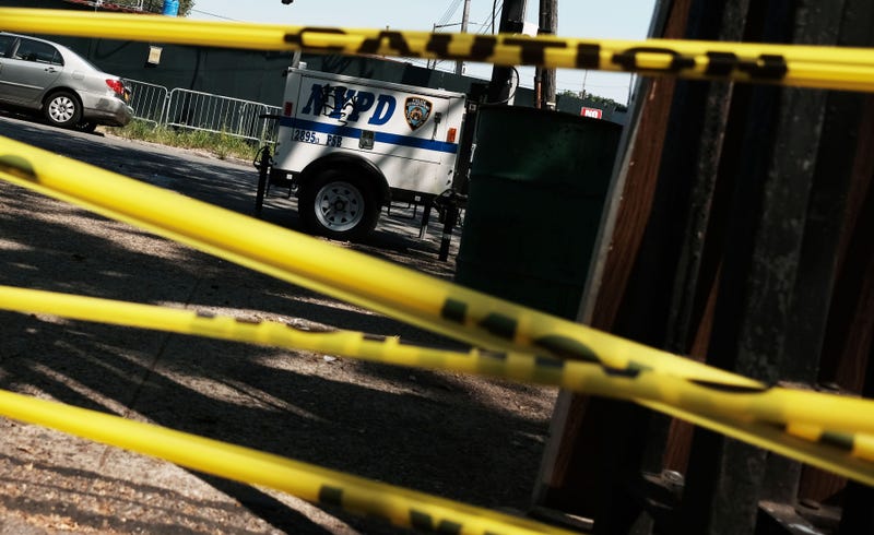 NYPD police crime scene