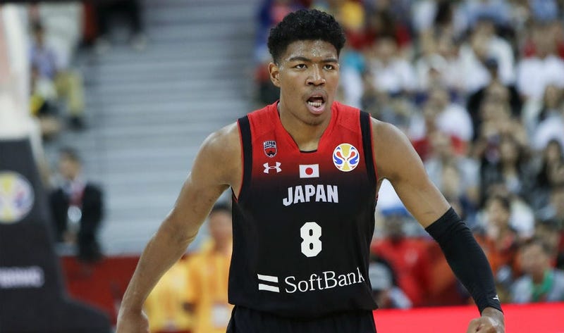 Rui Hachimura dunks all over Myles Turner