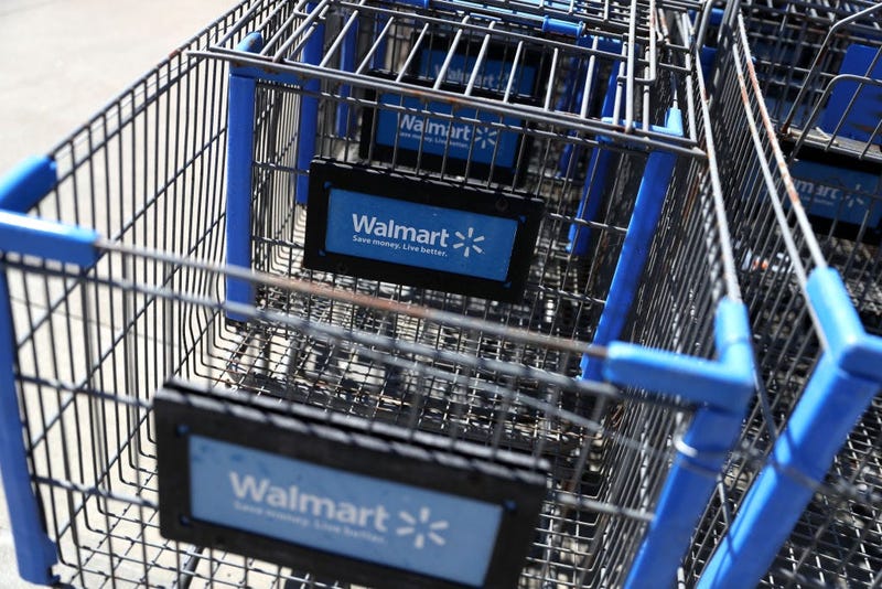 Walmart shopping carts