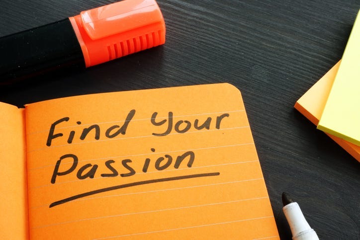 Finding your life purpose.