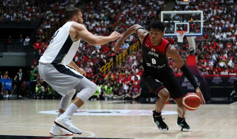 Rui Hachimura scores 31, Japan beats Germany