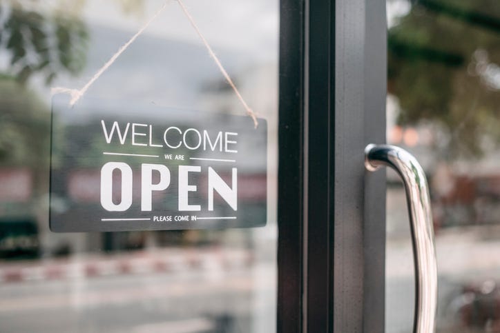 Restaurants re-opening