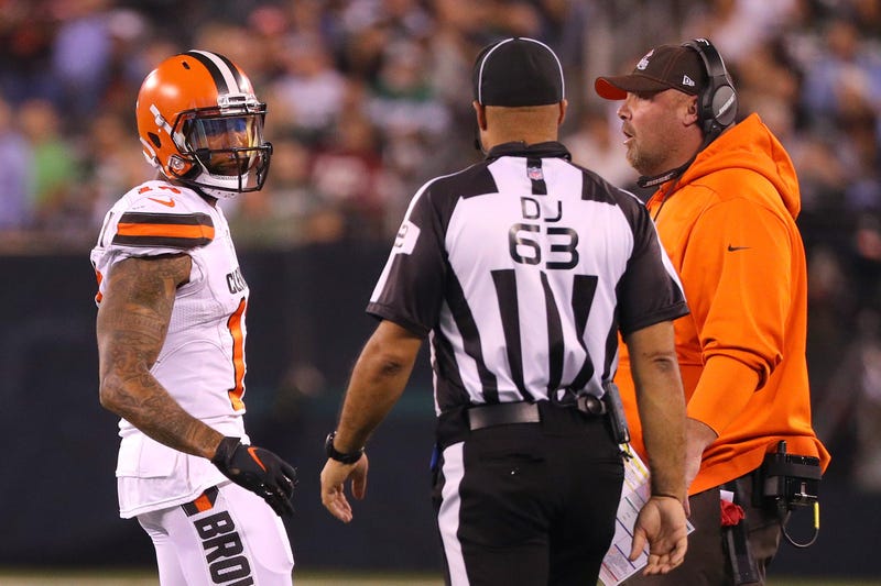 Odell Beckham Freddie Kitchens Cleveland Browns