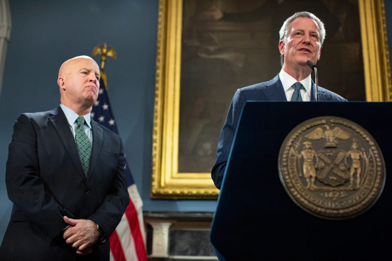 James O'Neill Bill de Blasio