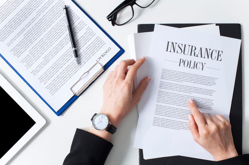 Insurance Policy on Desk