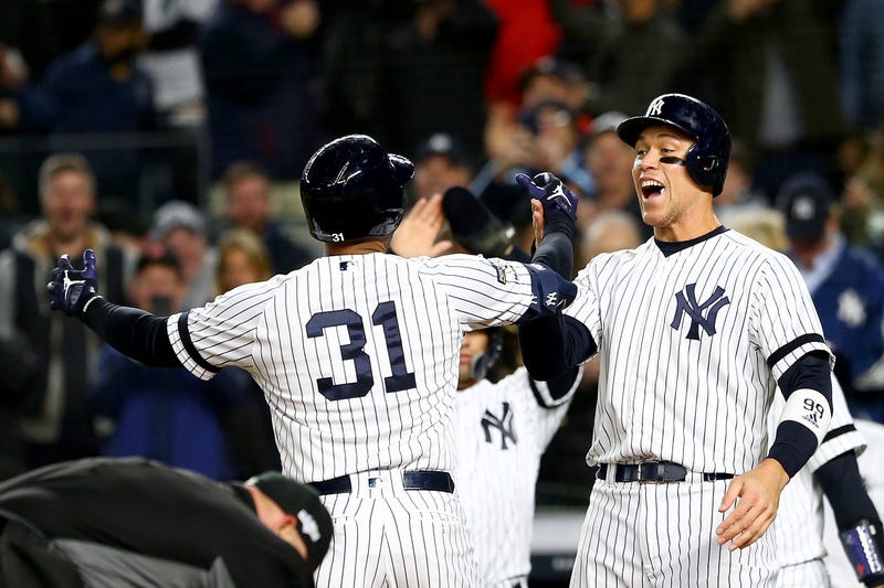 Aaron Hicks and Aaron Judge