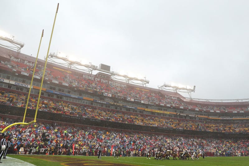 Photos: Rain turns FedEx Field into swamp