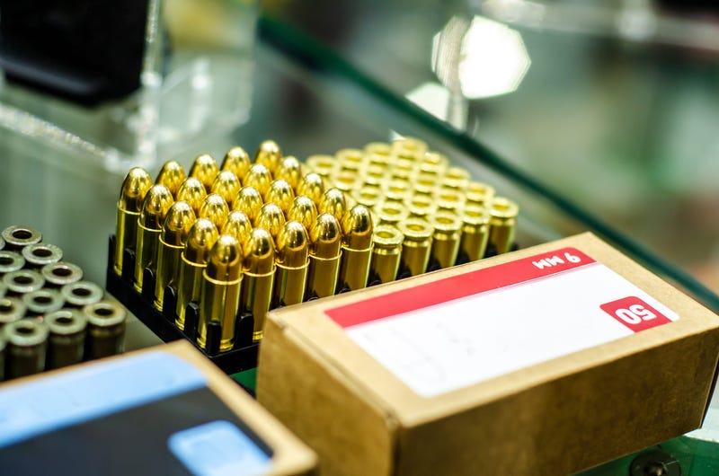 Ammunition at gun store
