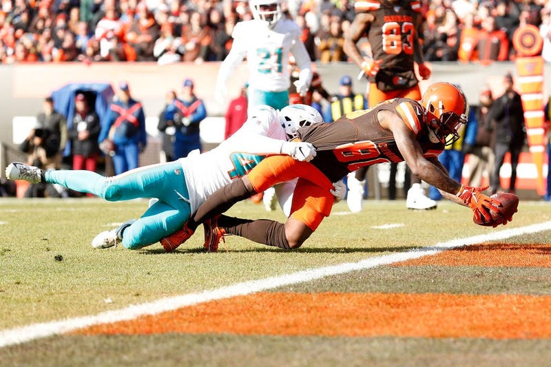 Jarvis Landry 1st TD vs Dolphins