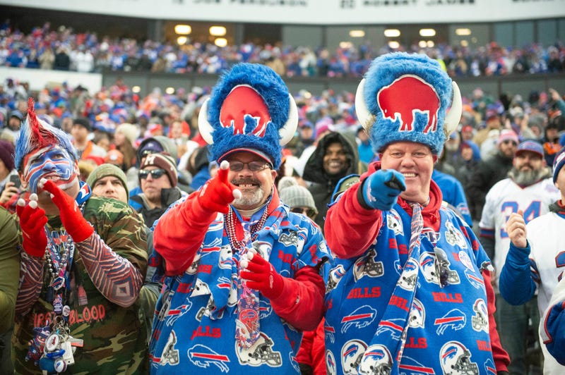 Buffalo Bills fans at Bills Stadium