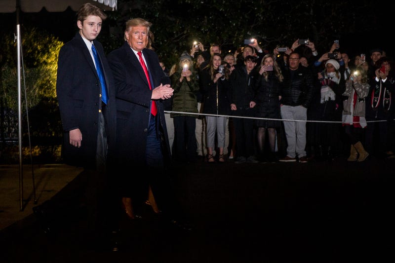 President Trump at the White House