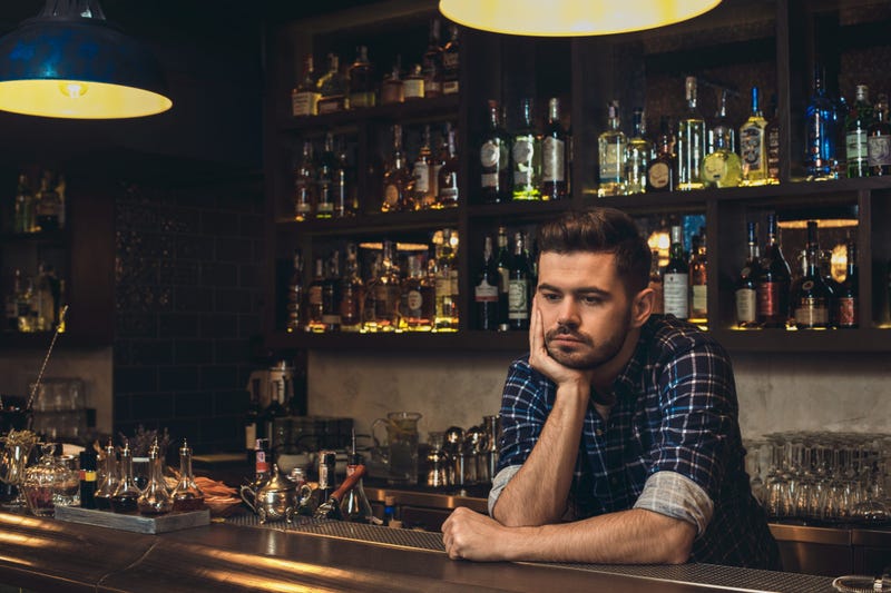 Sad Bartender