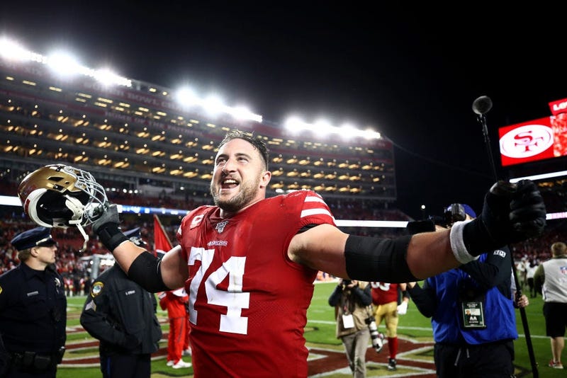 Ratto: Joe Staley's footprint, all 15EEE of it