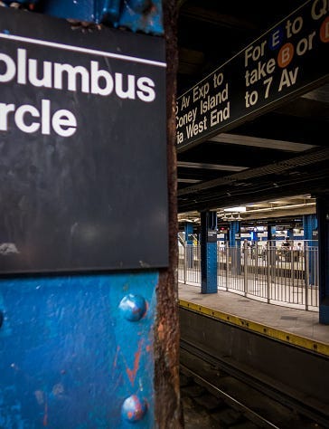 D train Columbus Circle