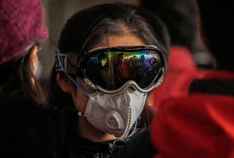 goggles, face mask