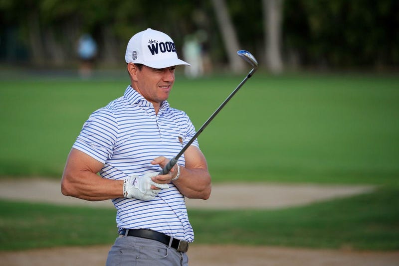 Mark Wahlberg Golfing