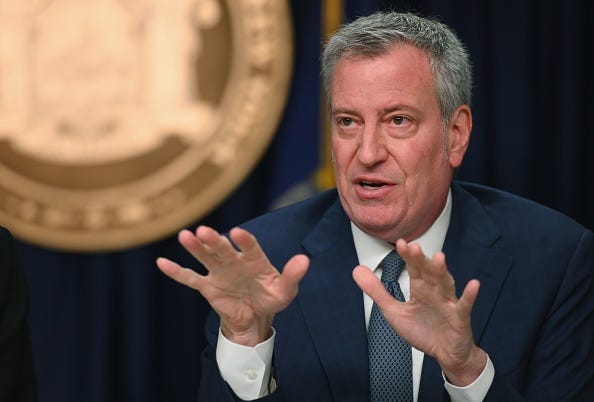 Mayor de Blasio