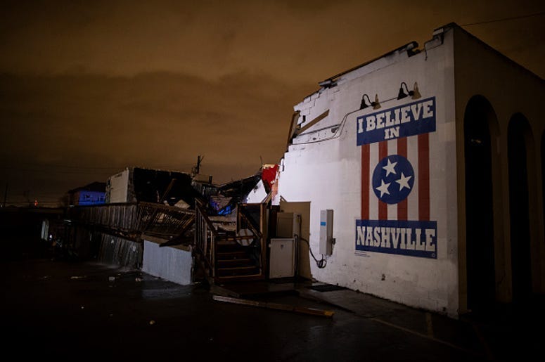 Nashville tornado Devastation: How you can help
