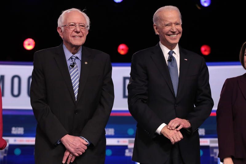 Joe Biden Bernie Sanders