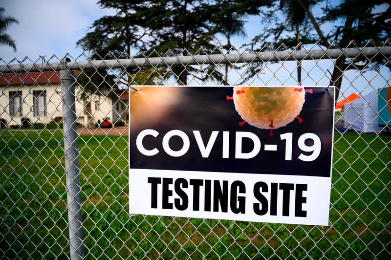 Coronavirus testing site