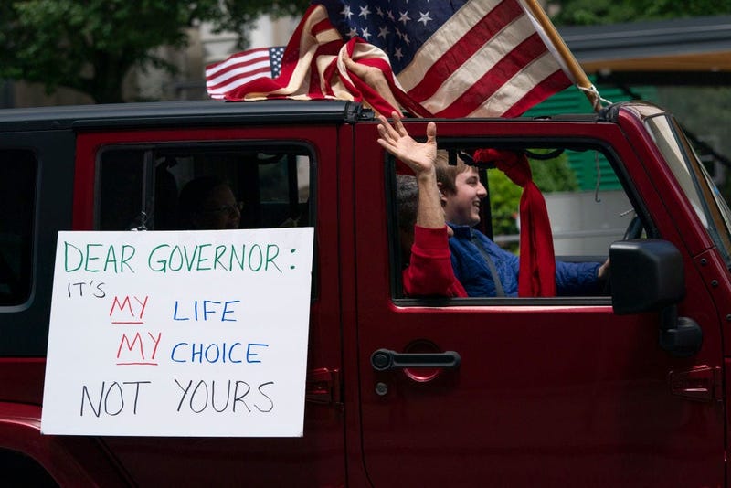 COVID Shutdown Protest