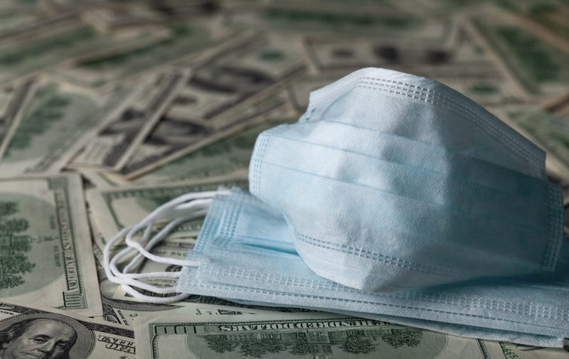 Face Mask and Money