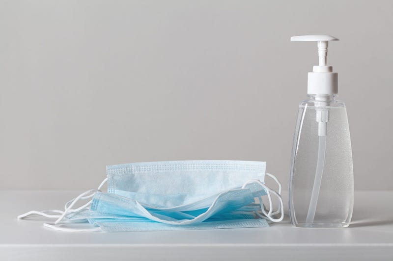 Hand Sanitizer and Facemasks