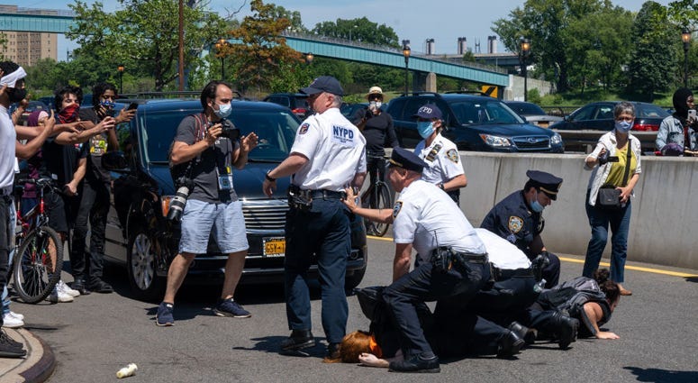 George Floyd Protest Arrest