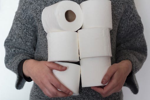 toilet tissue