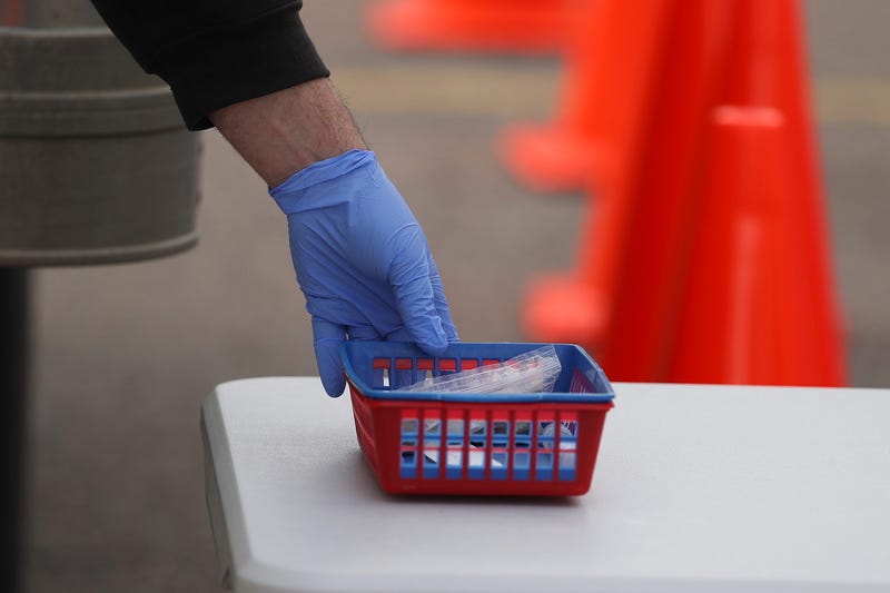 Self-swab coronavirus test kit