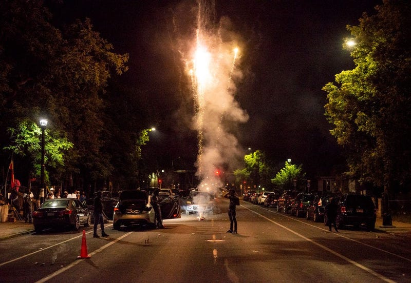 Juneteenth Fireworks in Minneapolis