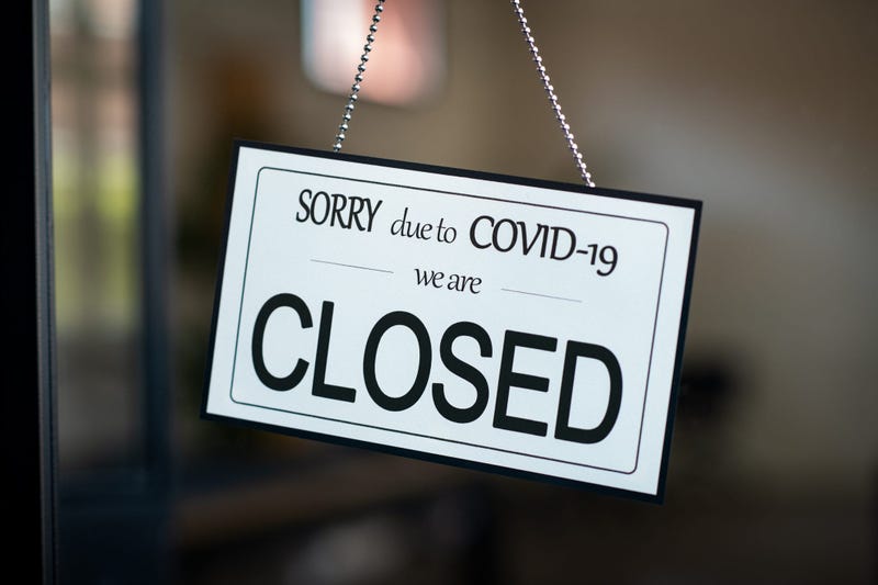 Closed Sign in Window
