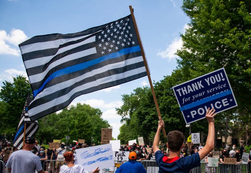 Blue Lives Matter Protest